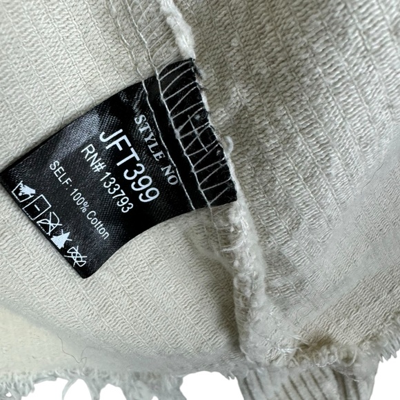 POL Cord Corduroy Jacket Cream Beige Size Medium - Picture 6 of 9